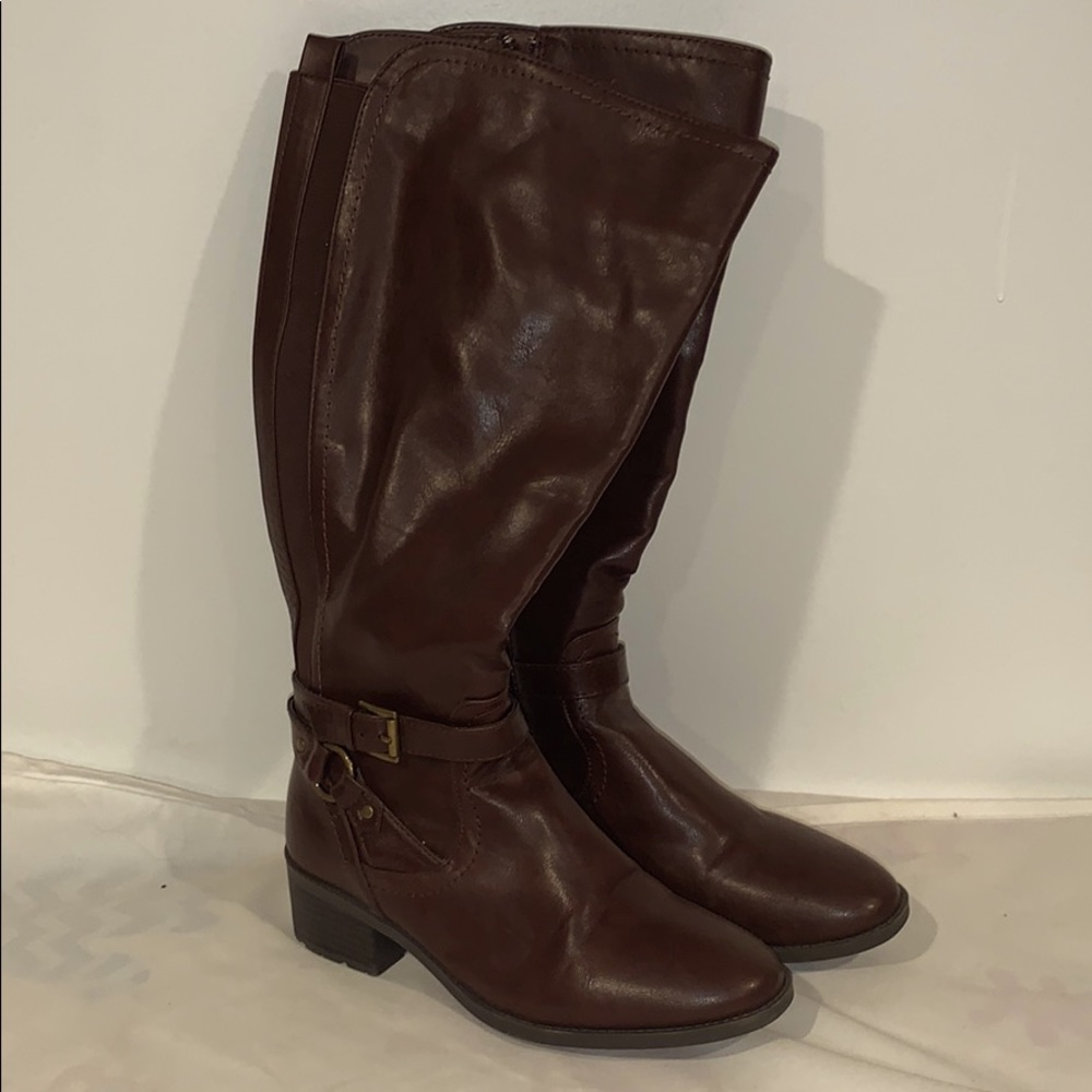 Brown Leather Boots